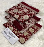 Binsaeed Printed Khaddar 3 Piece