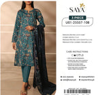 Saya Premium Printed Lawn 3 Piece