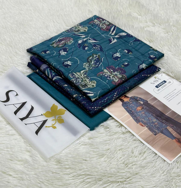 Saya Premium Printed Lawn 3 Piece