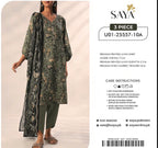 Saya Premium Printed Lawn 3 Piece