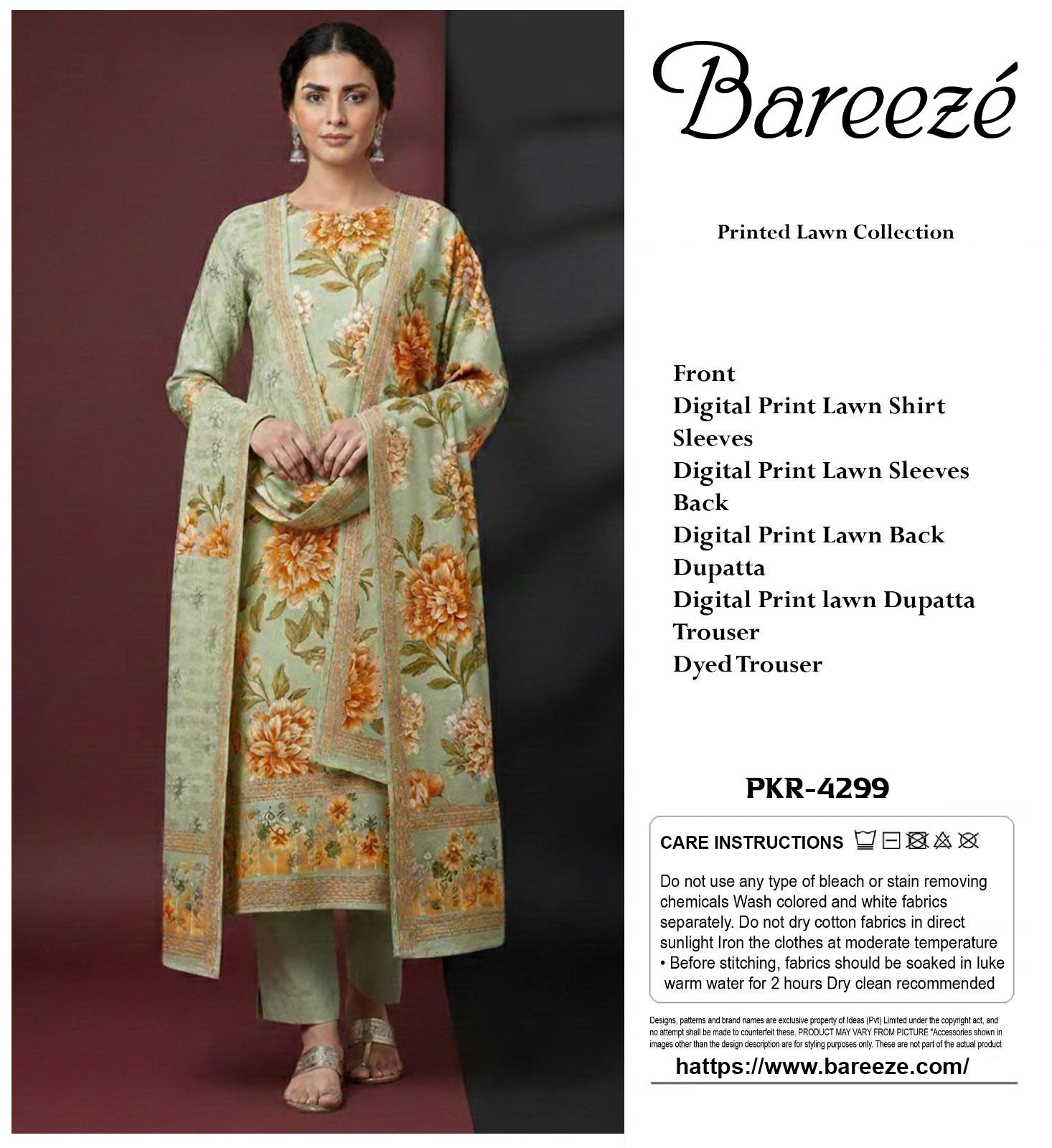 BAREEZE 3-Piece Suit